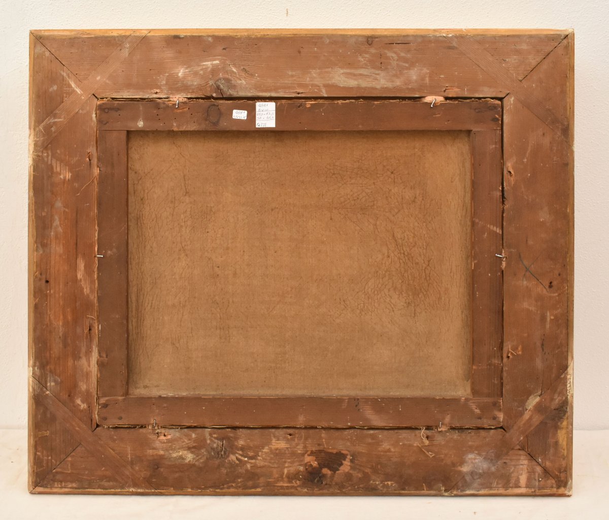 Tableau Ancien, Paysage Français, Sous-Bois, XIXè Siècle. (QP778)-photo-4