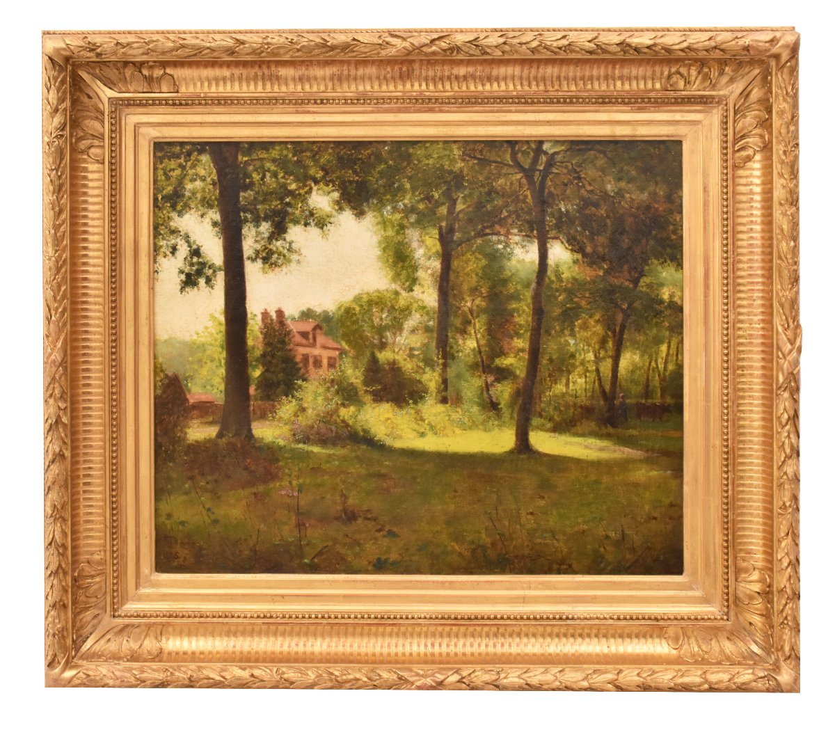 Tableau Ancien, Paysage Français, Sous-Bois, XIXè Siècle. (QP778)