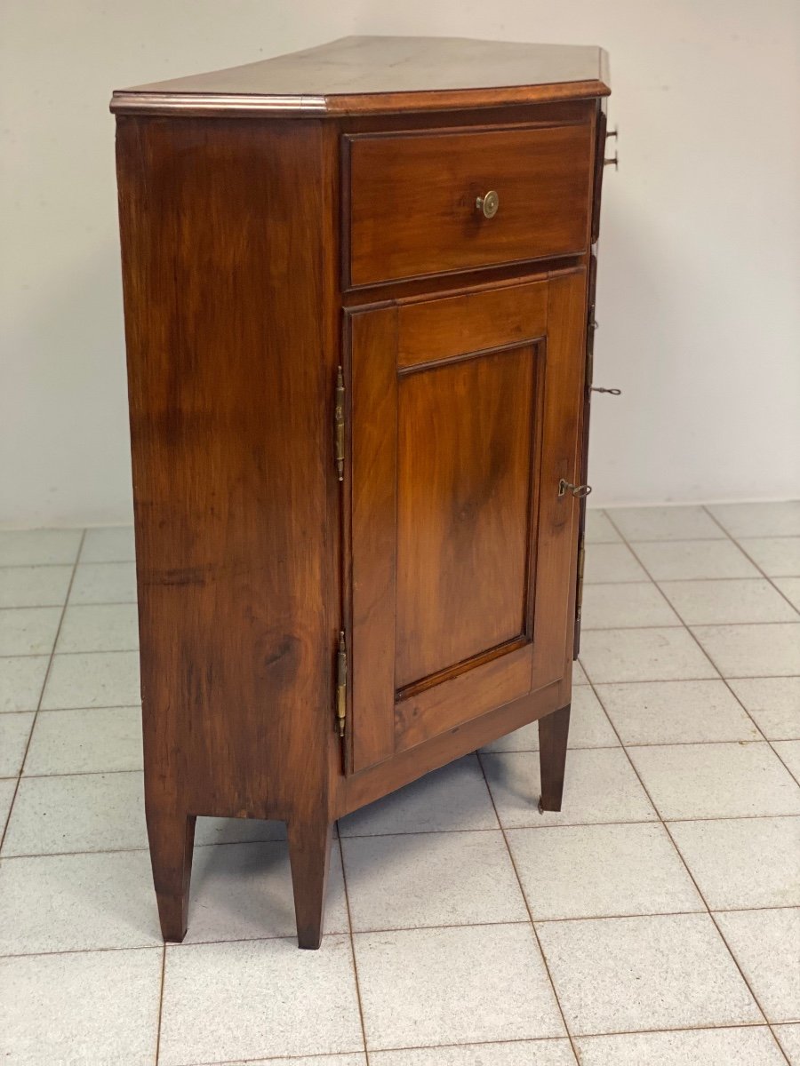 Early 19th Century Cherry Wood Sideboard, Restored-photo-1