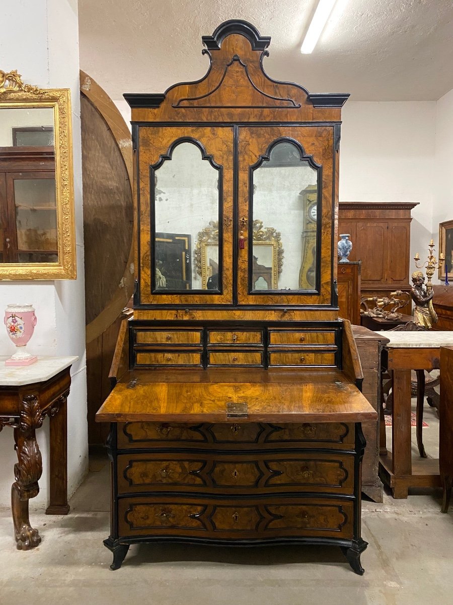 Trumeau Lombardo Louis XV, Milan Early 18th Century-photo-2