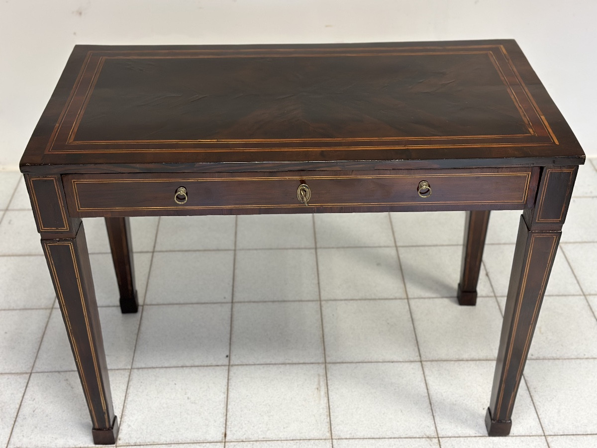 Table De Milieu Louis XVI. Milan à La Fin Du XVIIIe Siècle-photo-6