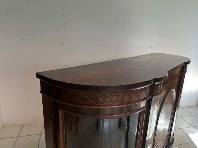 Victorian Burr Walnut Sideboard. 19th Century-photo-7