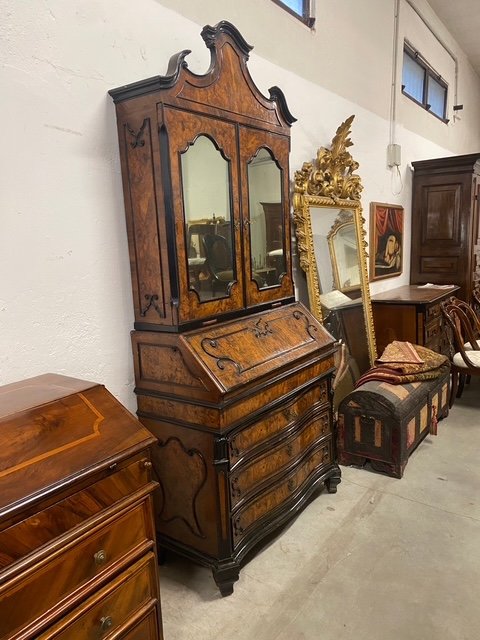 Trumeau Lombardo Louis XV. Milan Early 18th Century-photo-2