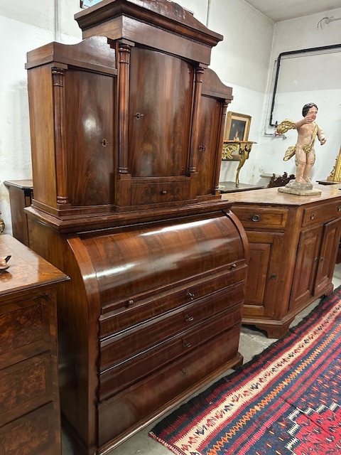 Biedermeier Trumeau. Vienna, Early 19th Century-photo-3