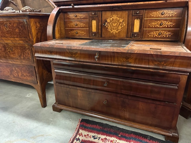 Biedermeier Trumeau. Vienna, Early 19th Century-photo-5