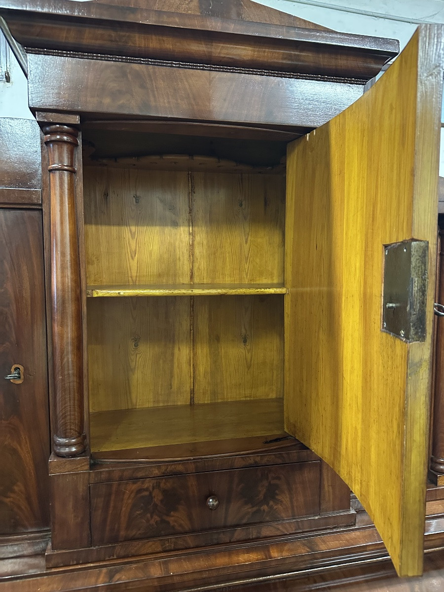 Biedermeier Trumeau. Vienna, Early 19th Century-photo-7