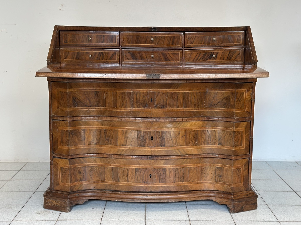 Commode mantouane Louis XIV, Mantoue, fin XVIIe/début XVIIIe siècle-photo-3