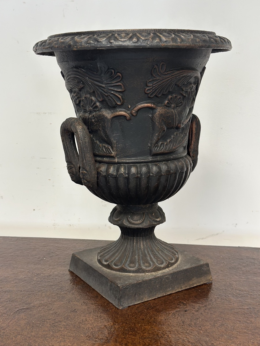 Empire Vase, Mid-19th Century. Height 51 Cm-photo-2