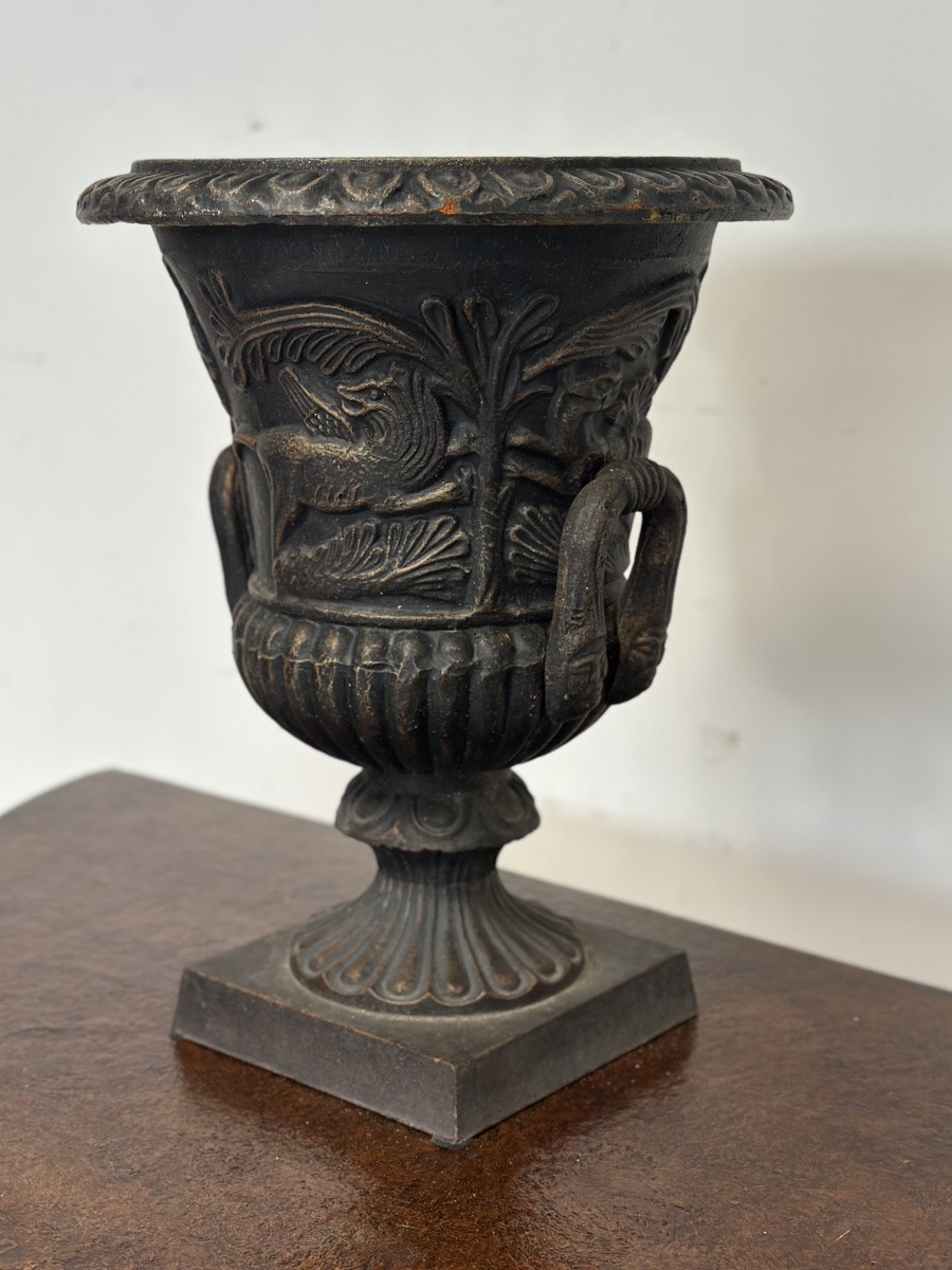 Empire Vase, Mid-19th Century. Height 51 Cm-photo-4
