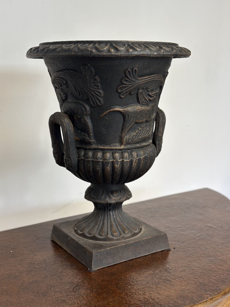 Empire Vase, Mid-19th Century. Height 51 Cm-photo-6