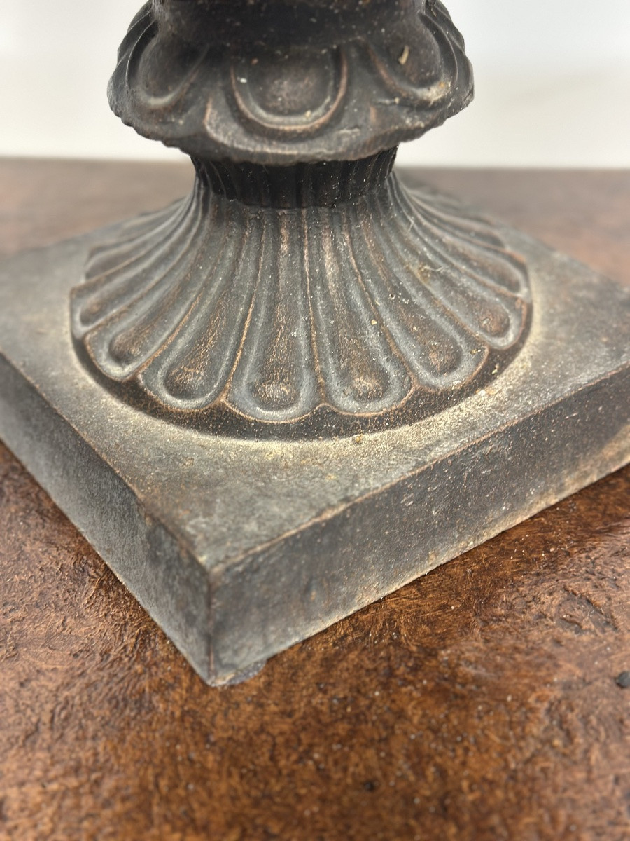Empire Vase, Mid-19th Century. Height 51 Cm-photo-8