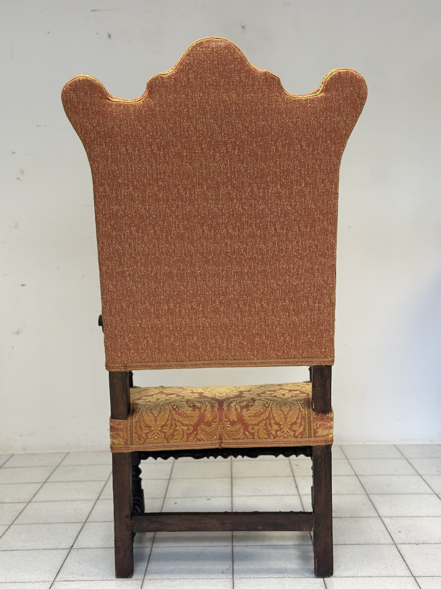 Throne Chair At The Head Of The Table. Modena, 17th Century-photo-4