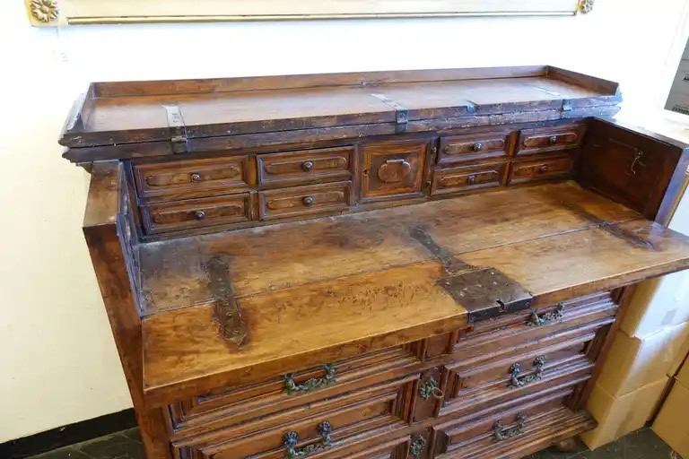 Commode en noyer Lombardy 600-photo-4