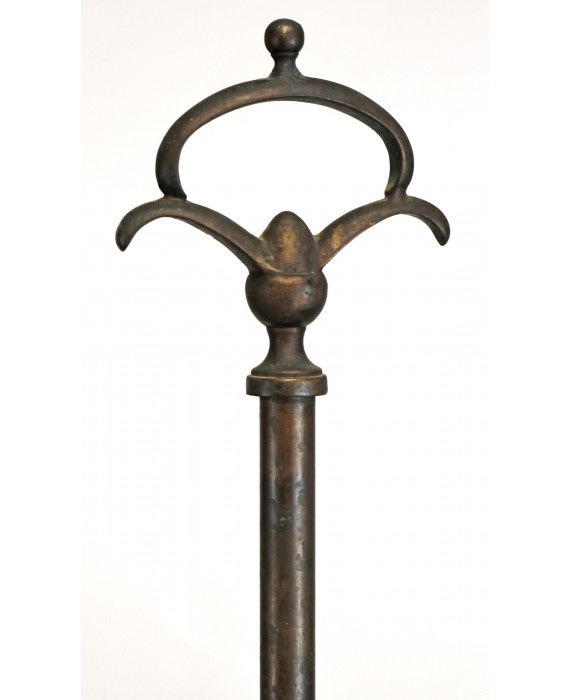 Lampadaire florentin en bronze, H 180 cm. Début XIXe siècle.-photo-2