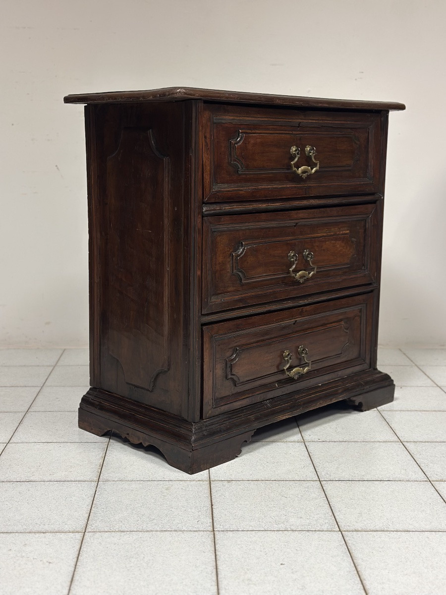 Three-drawer Sideboard From Emilia, 17th Century-photo-3