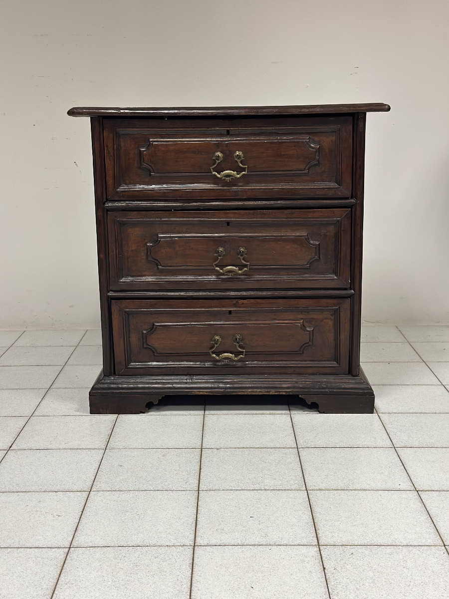 Three-drawer Sideboard From Emilia, 17th Century-photo-1