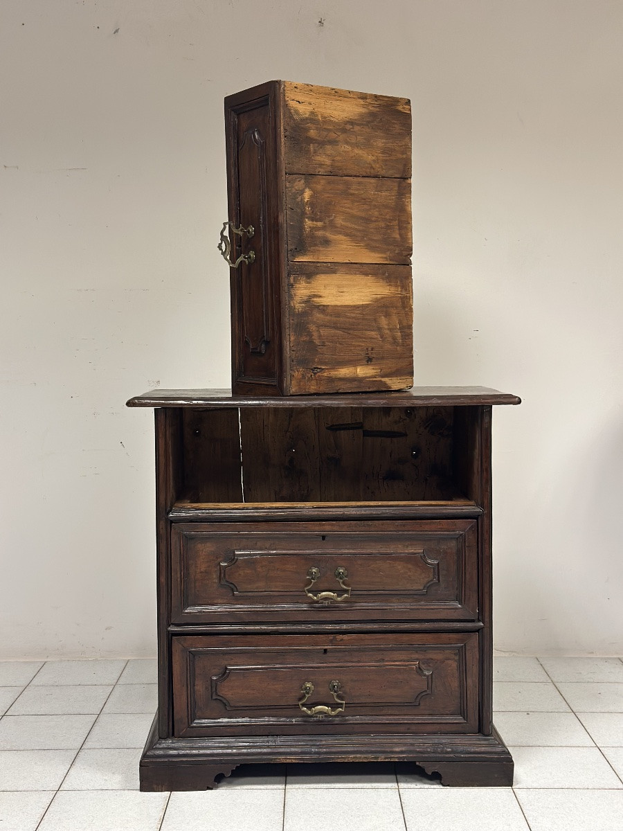 Three-drawer Sideboard From Emilia, 17th Century-photo-7