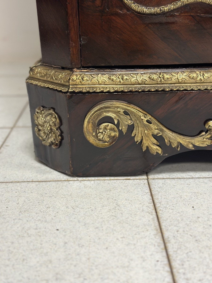 Napoleon III Glass Display Case. Paris, 19th Century.-photo-4