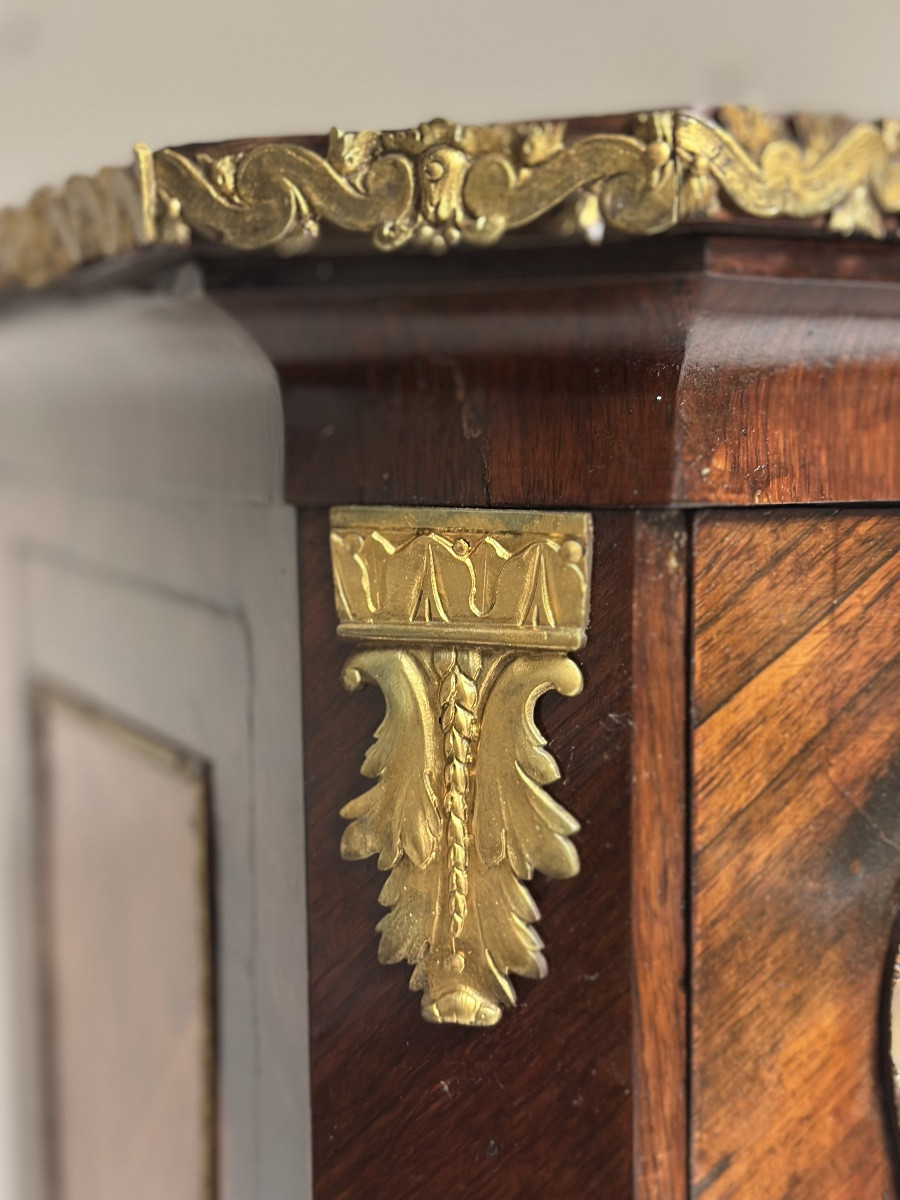 Napoleon III Glass Display Case. Paris, 19th Century.-photo-2