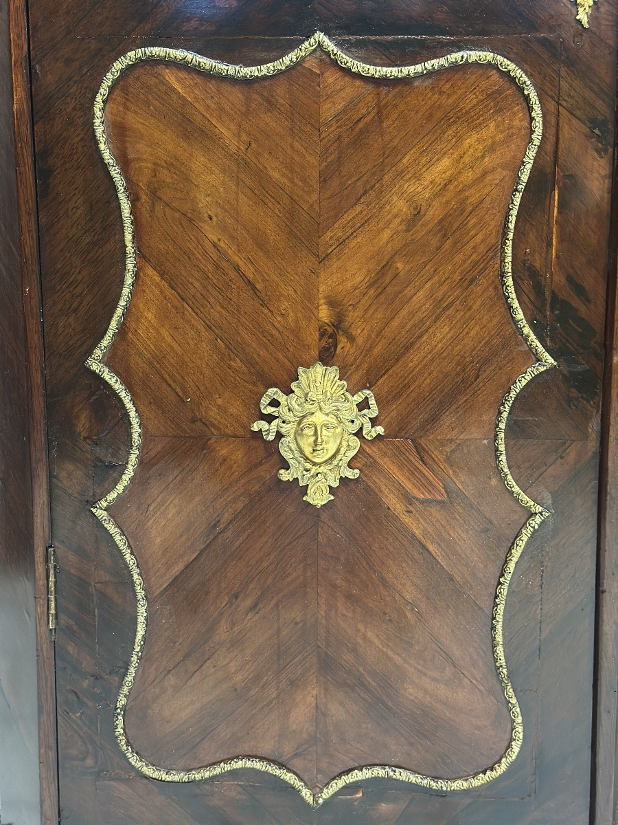 Napoleon III Glass Display Case. Paris, 19th Century.-photo-6