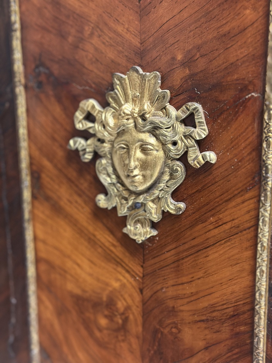 Napoleon III Glass Display Case. Paris, 19th Century.-photo-8