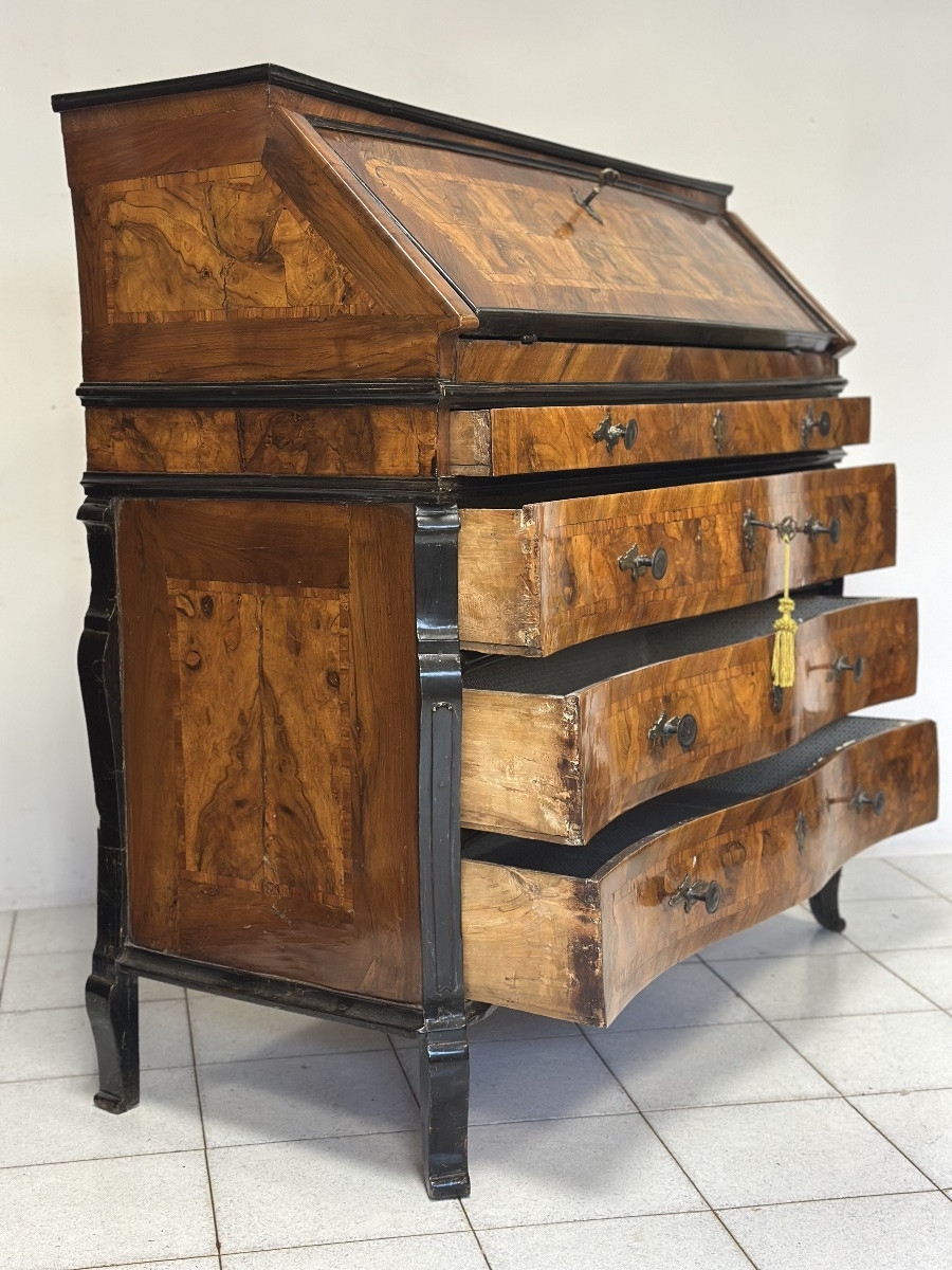 Lombard Louis XV Chest Of Drawers. Milan, 18th Century-photo-6