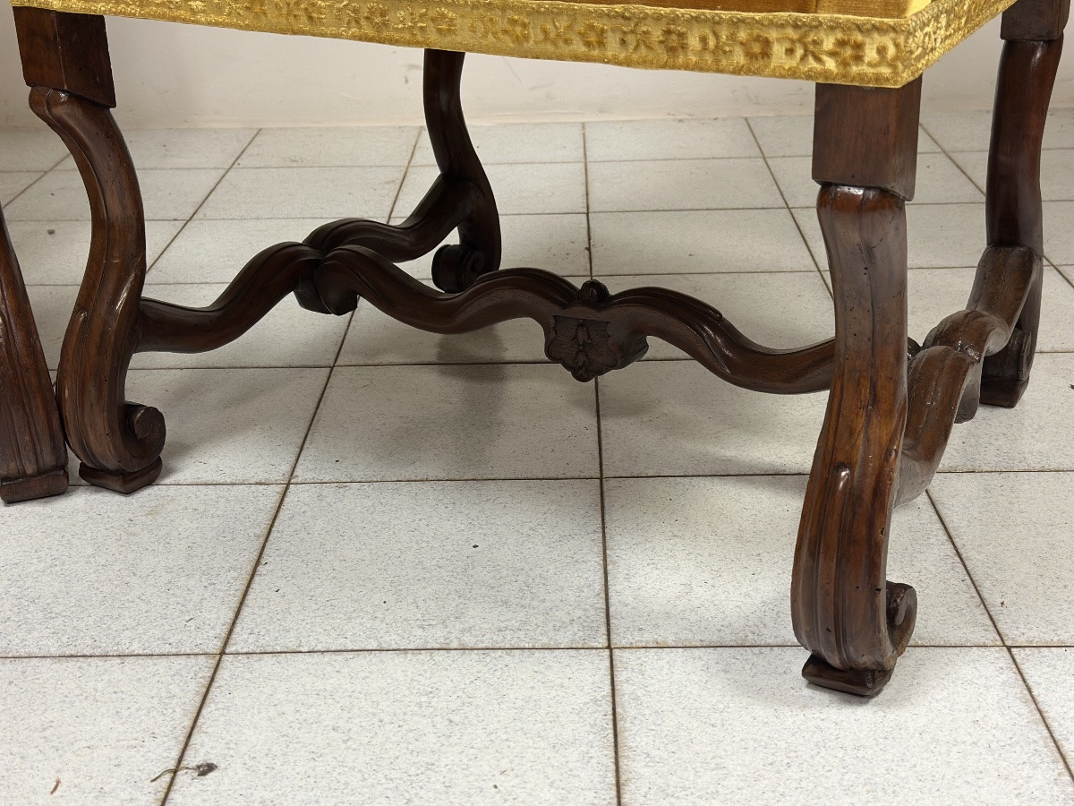 Paire de trônes en os de bélier. Lombardie, fin du XVIIe siècle.-photo-6