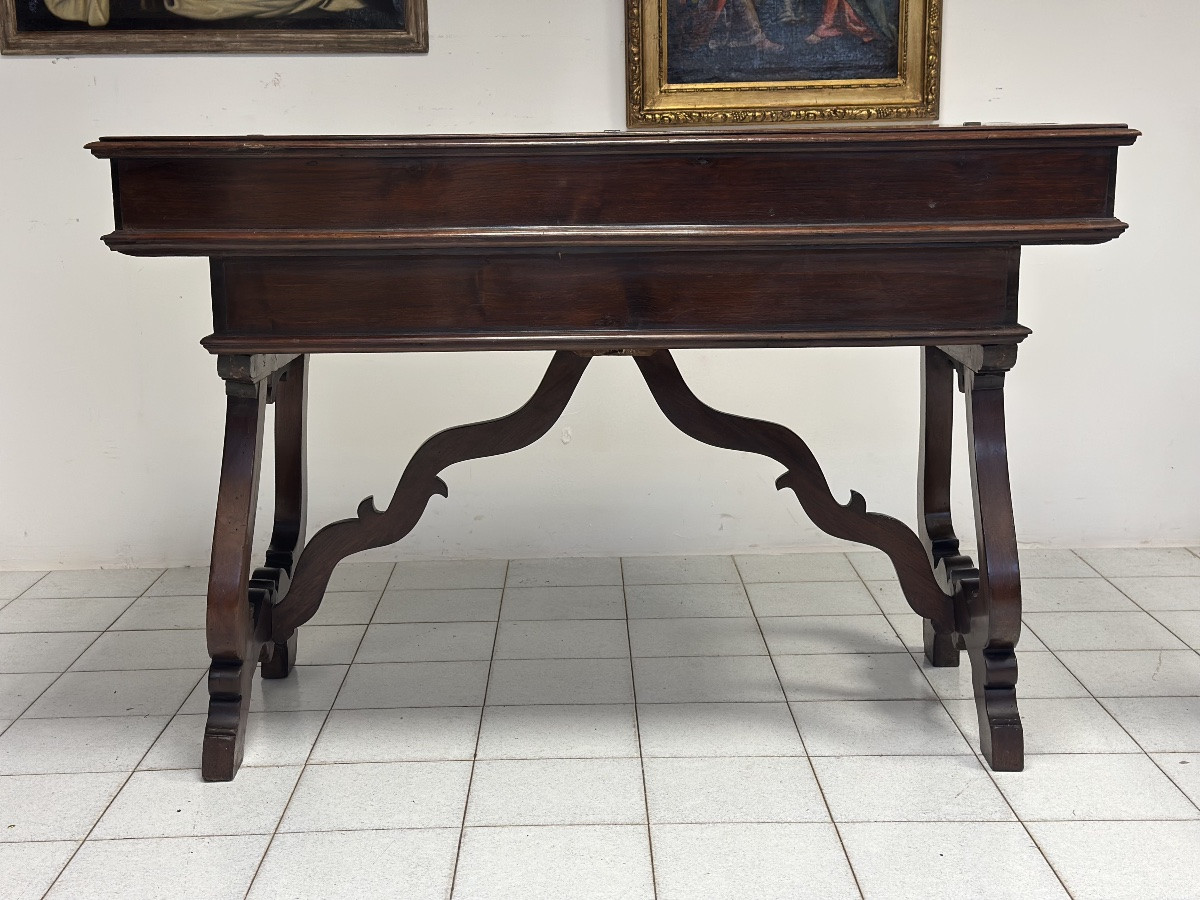 San Filippo Louis XIV Lombardy 17th Century Center Desk-photo-1