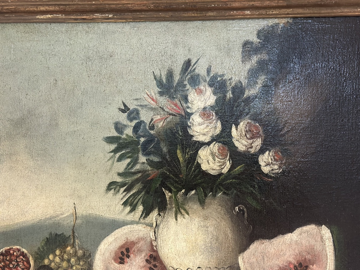 Oil On Canvas. Emilian School, Late 18th Century.-photo-4