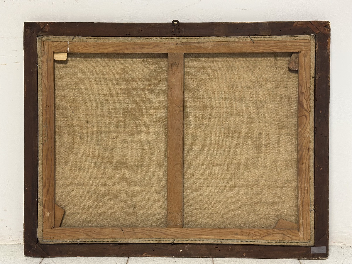 Oil On Canvas. Emilian School, Late 18th Century.-photo-1