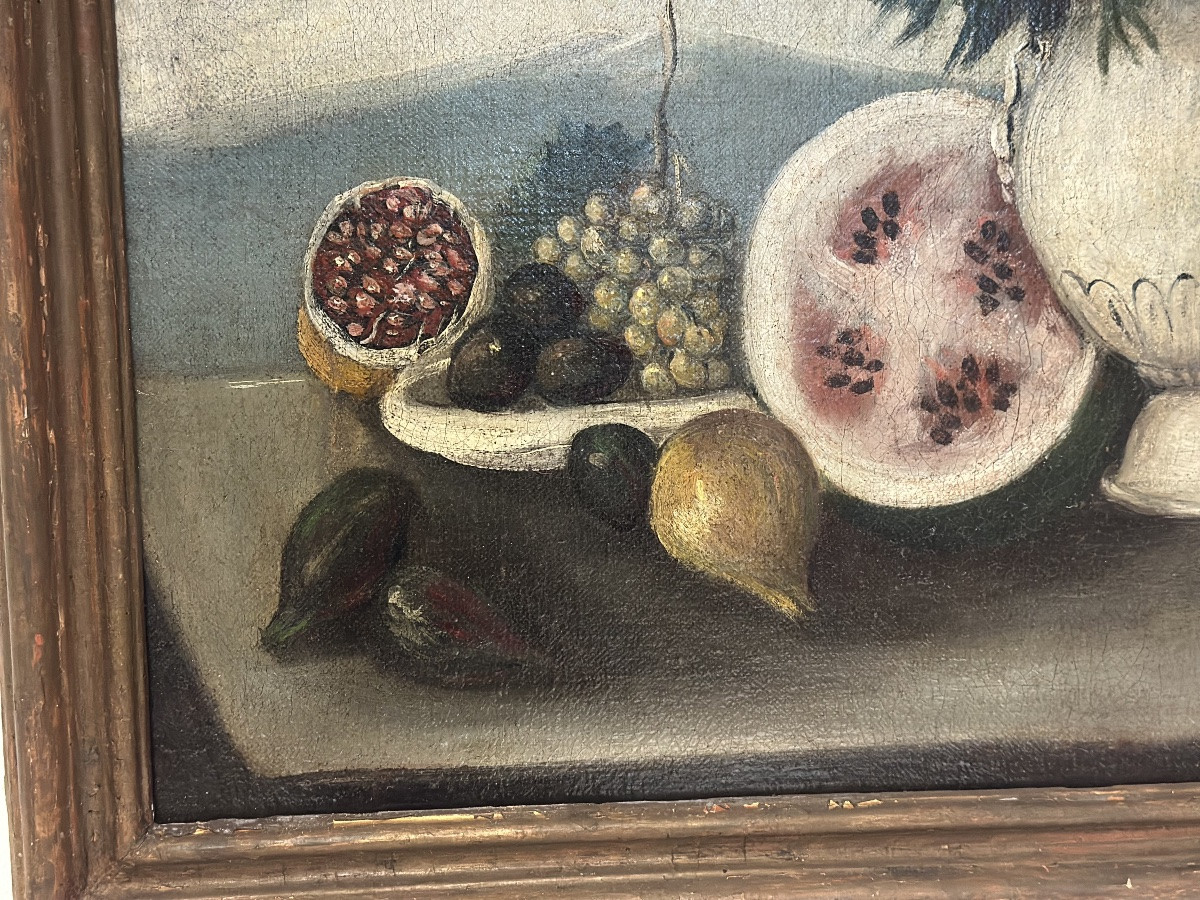 Oil On Canvas. Emilian School, Late 18th Century.-photo-4