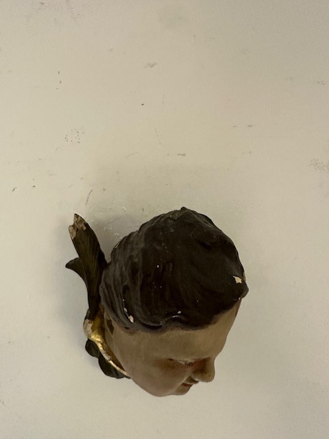 Baroque Angel Or Putto, 18th Century-photo-3