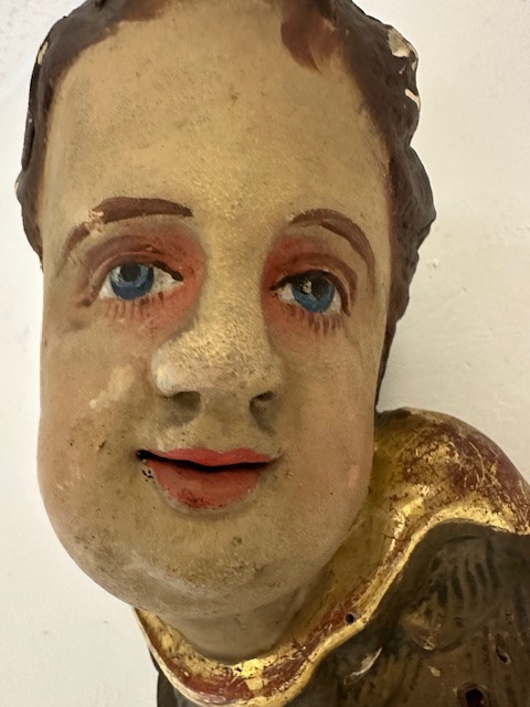 Baroque Angel Or Putto, 18th Century-photo-5