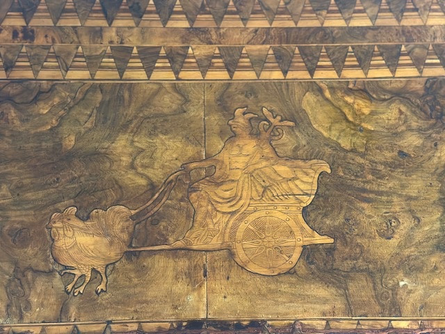 Inlaid Table. 19th Century Rolo.-photo-7