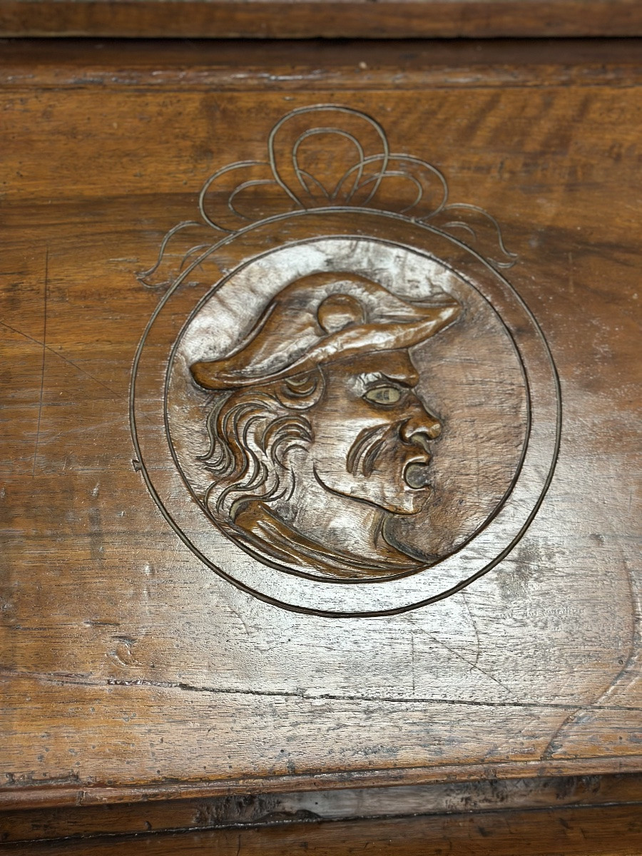 Trumeau aux noix. Emilie Parme Louis XV.-photo-5