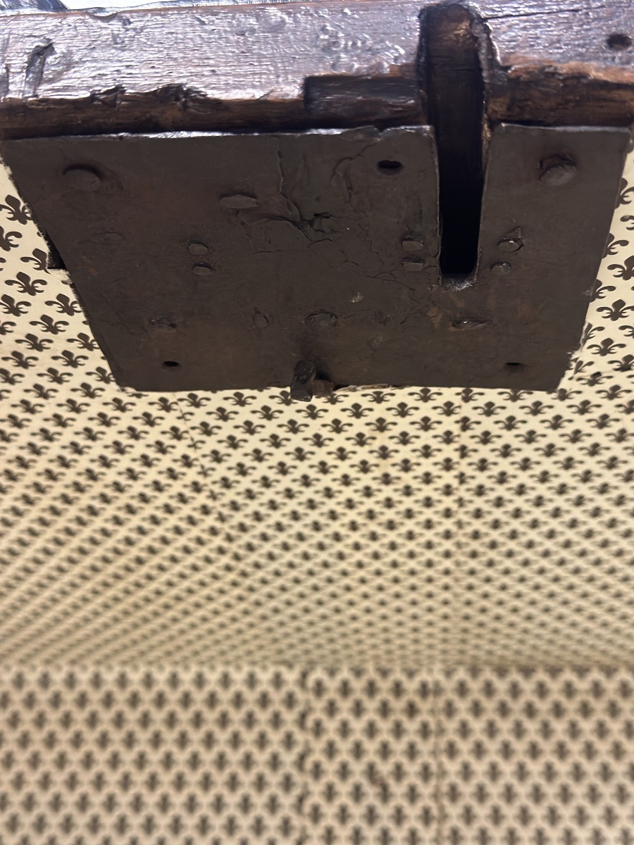 Lombard Renaissance Noble Chest From The City Of Bergamo, Early 17th Century-photo-4