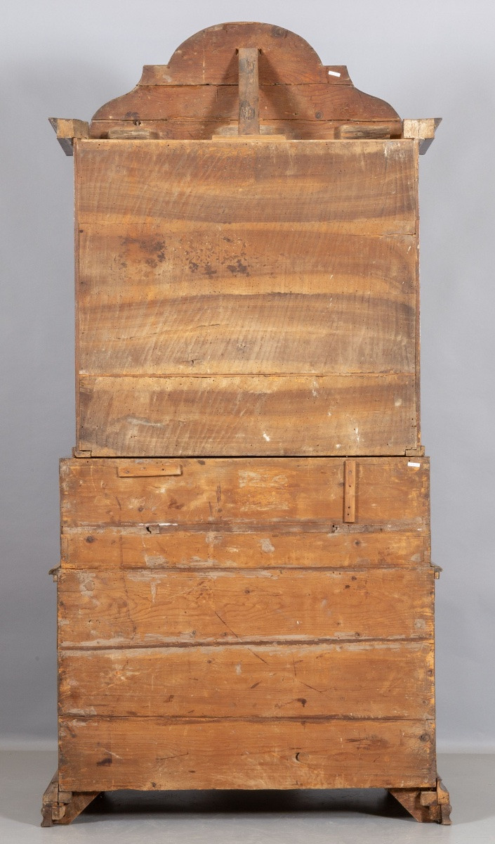 Trumeau plaqué de caroube. Venise, Louis XIV, début du XVIIIe siècle-photo-4