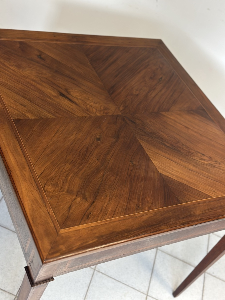 Table basse Louis XVI. XVIIIe siècle-photo-2