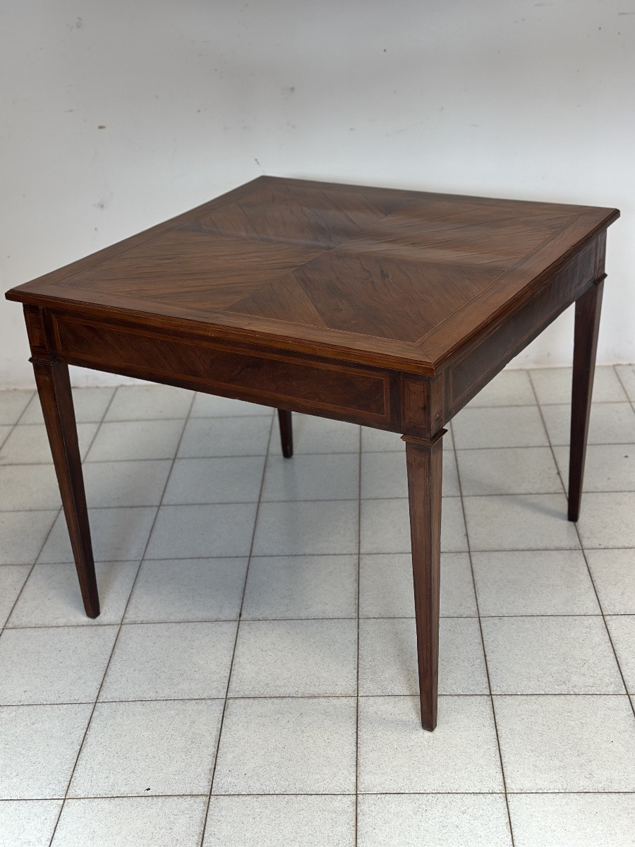 Table basse Louis XVI. XVIIIe siècle-photo-3