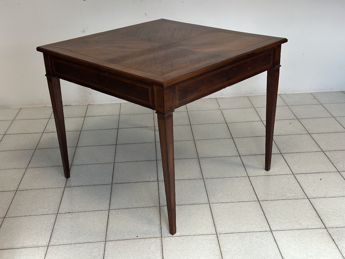 Table basse Louis XVI. XVIIIe siècle-photo-2