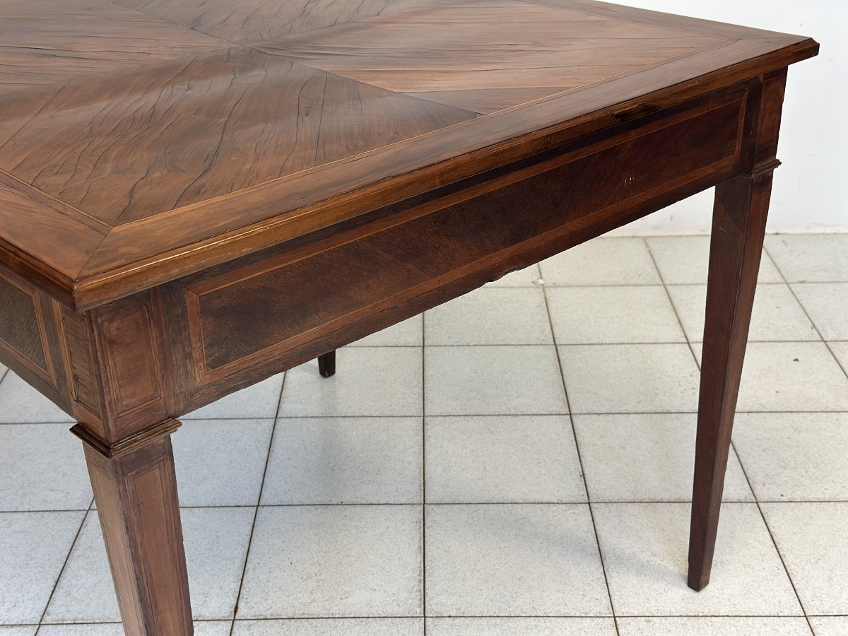 Table basse Louis XVI. XVIIIe siècle-photo-3