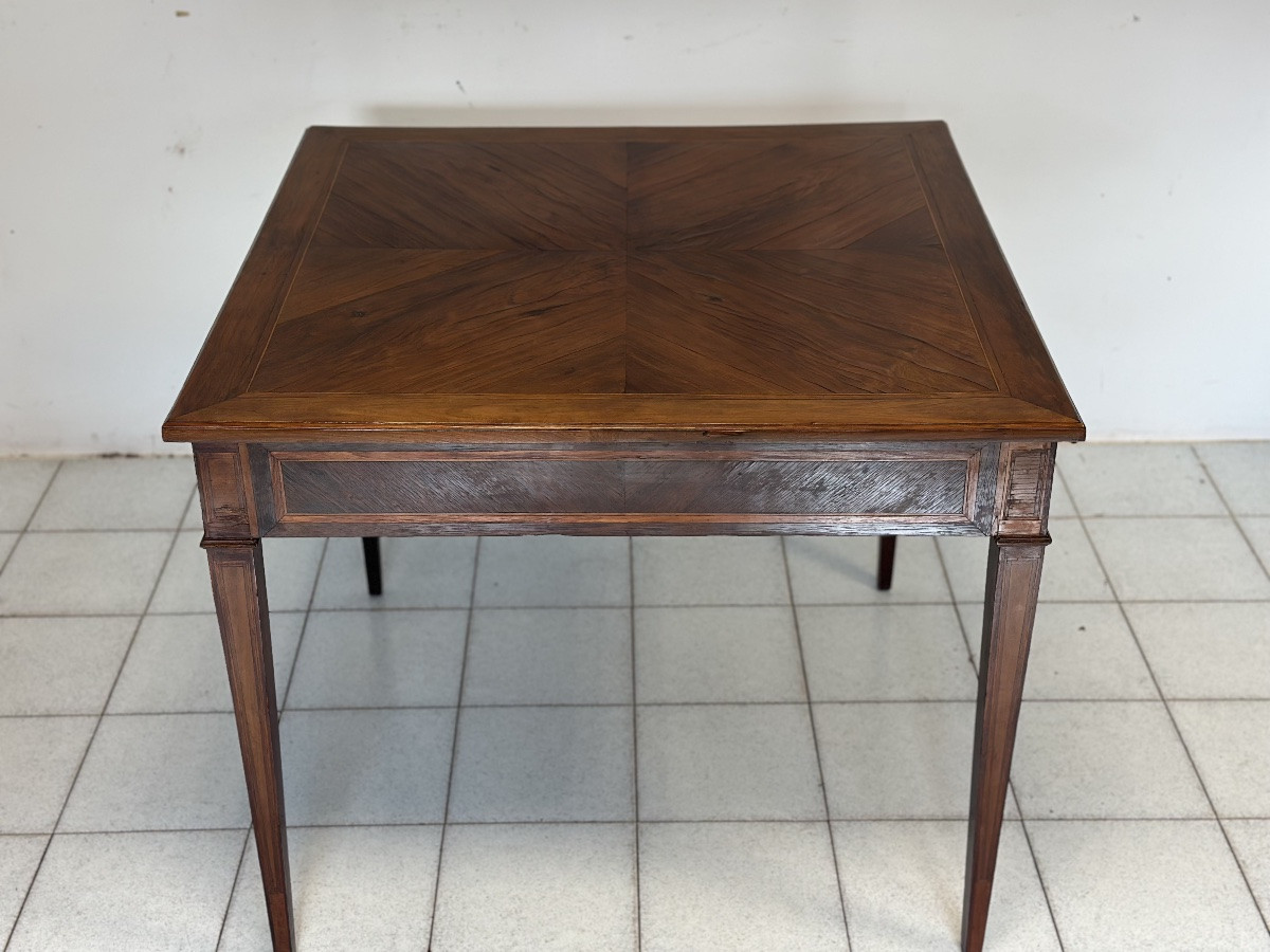 Table basse Louis XVI. XVIIIe siècle-photo-4