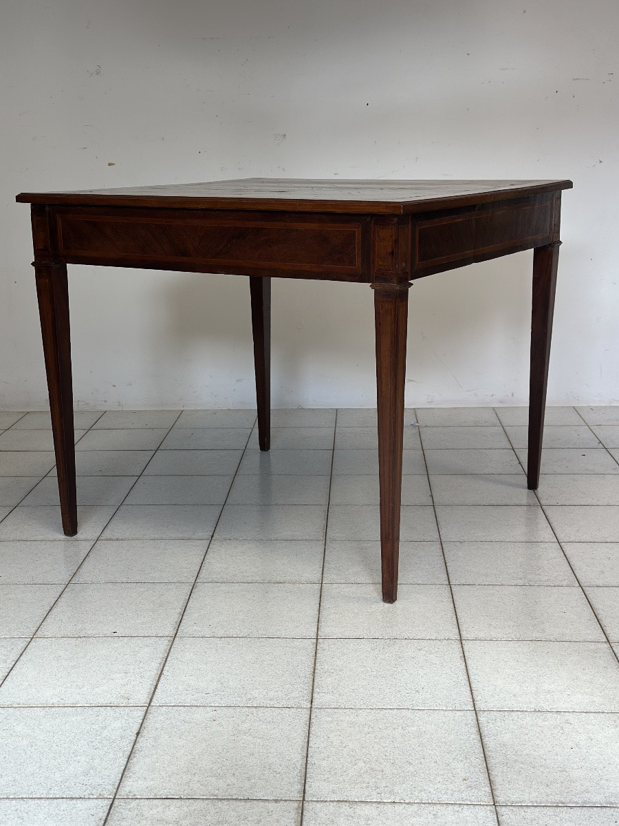 Table basse Louis XVI. XVIIIe siècle-photo-7