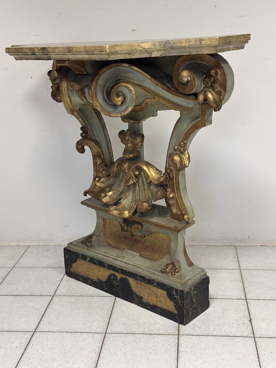 Console Louis XV. Émilie, XVIIIe siècle-photo-2