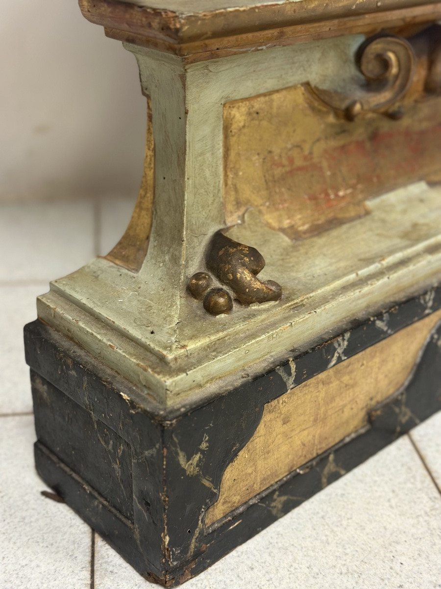 Console Louis XV. Émilie, XVIIIe siècle-photo-4