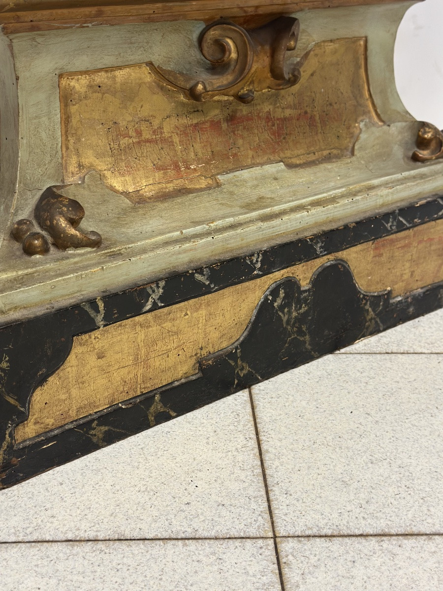Console Louis XV. Émilie, XVIIIe siècle-photo-7