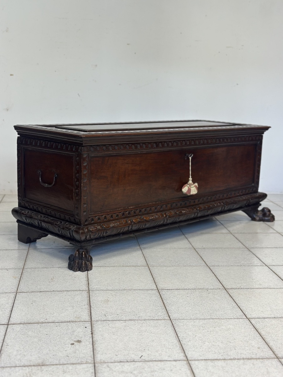 17th-century Wedding Chest From Emilia-tuscany-photo-4