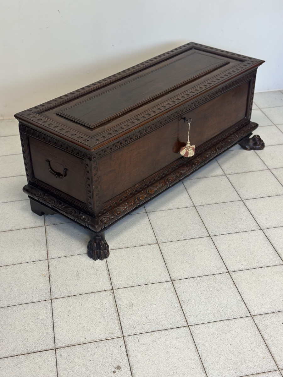 17th-century Wedding Chest From Emilia-tuscany-photo-8