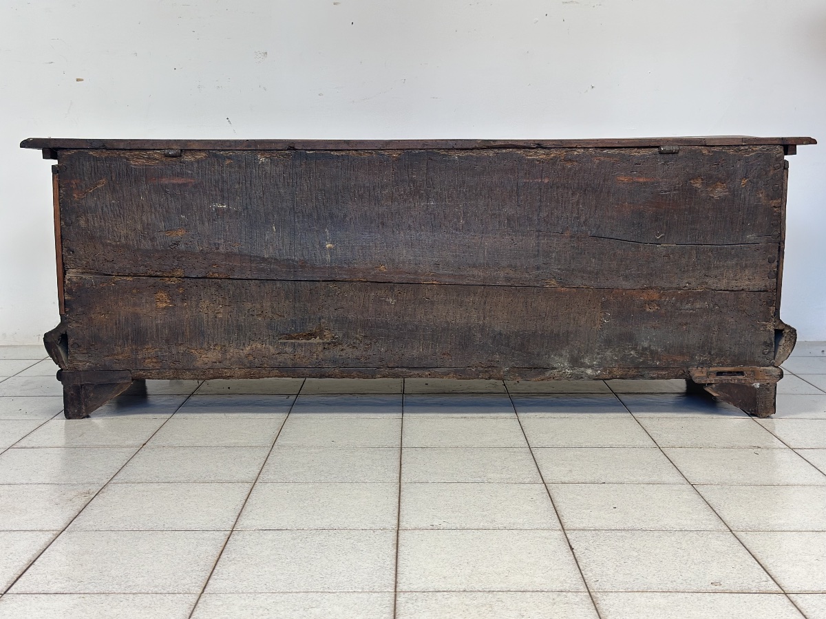 Carved Lombard Chest From Brescia, Early 17th Century-photo-8