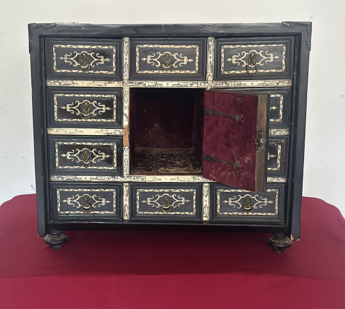 Cabinet de table, Italie du Centre-Nord. XVIIe siècle.-photo-7